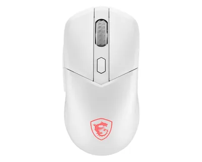 MSI Versa 300 White Bežični Gaming Miš, Wireless, 8000 DPI, Bluetooth, 2.4 GHz Wireless, 60 g