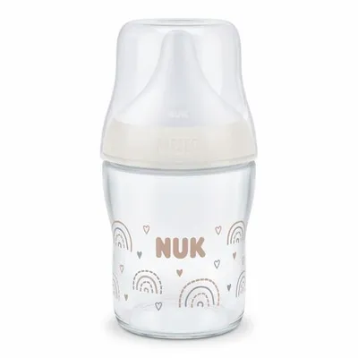 NUK Perfect Match staklena bočica 120 ml 0m+, duga