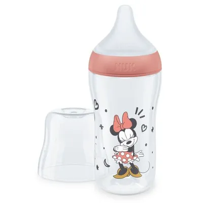 NUK Perfect Match bočica 260 ml 3m+, Minnie Mouse