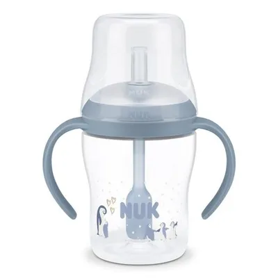 NUK Perfect Match bočica sa slamkom 150 ml, plava
