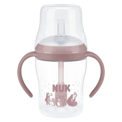 NUK Perfect Match bočica sa slamkom 150 ml, roza