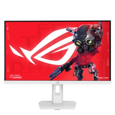 ASUS ROG Strix XG27ACMES-W gaming monitor, 27", QHD, Fast IPS, ELMB Sync, G-Sync kompatibilan, HDR, USB-C, HDMI, DP, 255Hz, 0.3ms, bijeli