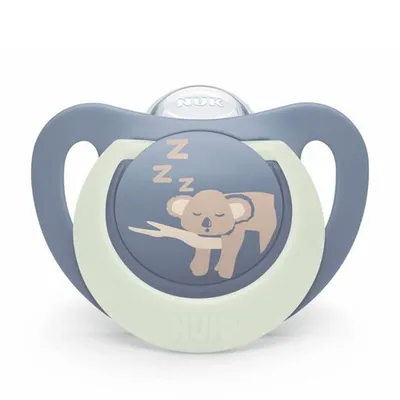 NUK First Choice Night duda 6-18m, plava
