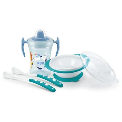 NUK set za samostalno hranjenje 6m+, dječak