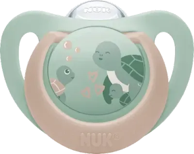 NUK First Choice Night duda 6-18m, zelena