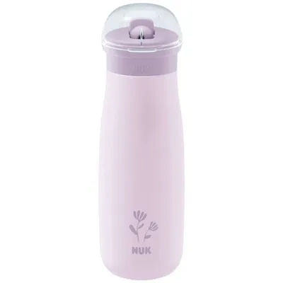 NUK Mini-Me Flip boca od nehrđajućeg čelika 500 ml 12m+, lila