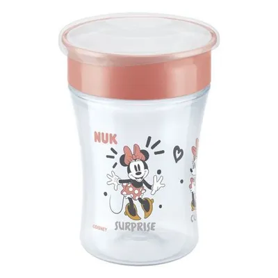 NUK Evolution Magic Cup 230 ml 8m+, Minnie, crvena