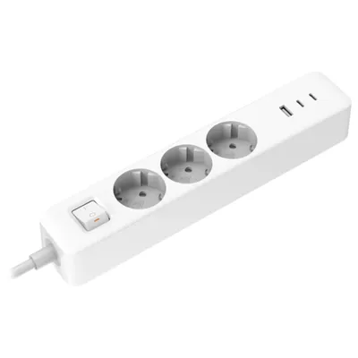 Xiaomi produžni kabl 3 x Schuko, 2 x USB-C (20W), 1x USB-A (15W), dužina 1.4 m