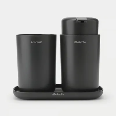 Brabantia ReNew kupaonski set 3/1, tamnosivi / 280368