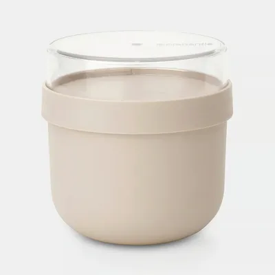 Brabantia Make&Take posuda za hranu To Go 0,5L, soft beige / 241826