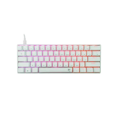 WHITE SHARK gaming tastatura GK-004211 SHINOBI-2 Bijela - Mehanicka / US - RED SWiTCH