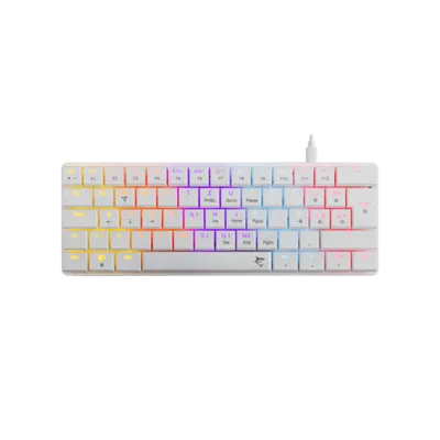 WHITE SHARK gaming tastatura GK-006212 NAGAMAKI Bijela-Mehanička/ HR - RED SWiTCH