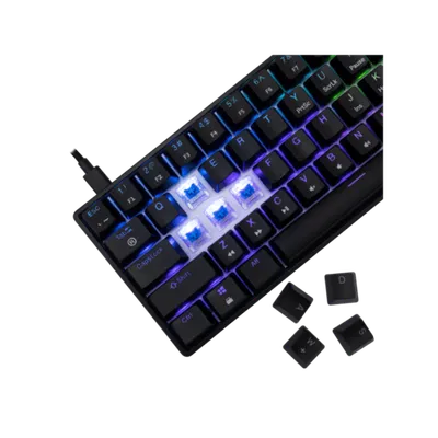 WHITE SHARK gaming tastatura GK-004121 SHINOBI-2 Crna - Mehanicka / US - PLAVI.SWiTCH