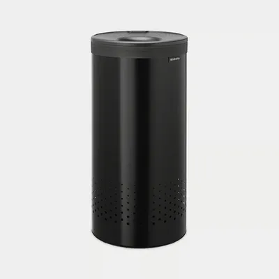 Brabantia korpa za veš 35L, mat crna / 242342