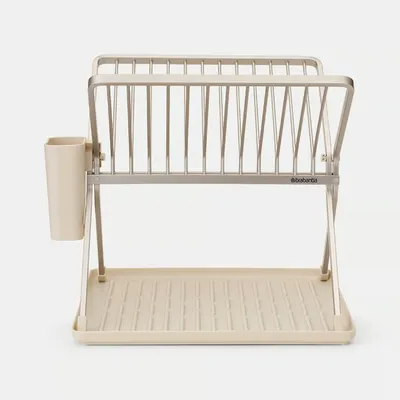 Brabantia SinkSide sklopivi ocjeđivač posuđa, soft beige / 252082