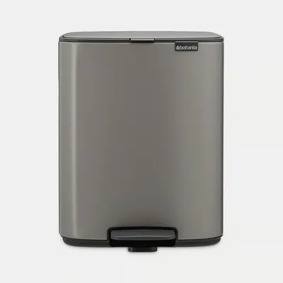 Brabantia Bo Pedal kanta za smeće 12L, platinum / 238062