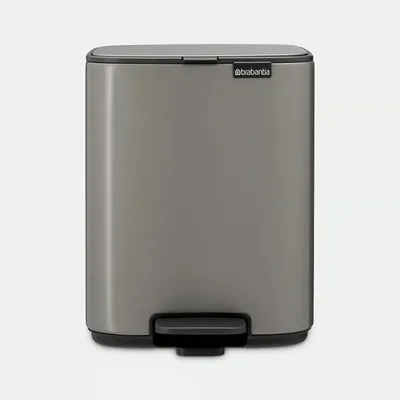 Brabantia Bo Pedal kanta za smeće 7L, platinum / 237966