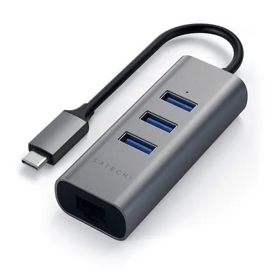 Satechi docking station Aluminium Hub, sivi
