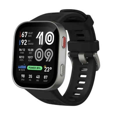 Amazfit pametni sat, BIP MAX Silver, 2.07 AMOLED, 20 dana baterija, 150 sports modova