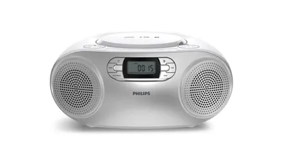 PHILIPS radio CD TAZ2000, FM radio, USB, Bluetooth, 3.5mm, sivi