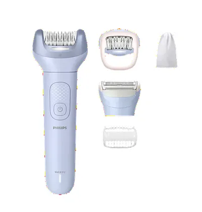 PHILIPS epilator BRE709/00 Series 8000 Wet & Dry, bežični, 5 nastavaka