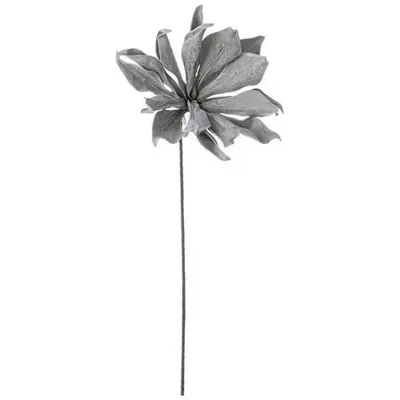 BIZZOTTO dekorativni cvijet HYACINT 98cm sivi