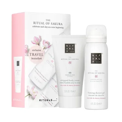 RITUALS The Ritual Of Sakura Travel Set – pjena 50ml + krema 70ml