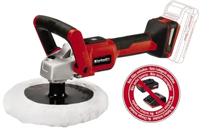Einhell akumulatorska kutna polirka CE-CP 18/180 Li E - SOLO