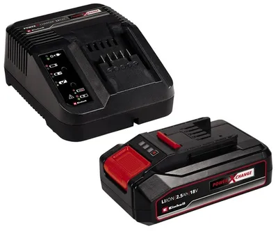 Einhell PXC starter kit 18V / 1 x baterija 2.5 Ah + 1 x punjač