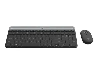 Logitech tastatura+miš MK470 Slim Wireless US