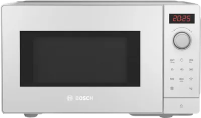 BOSCH Samostojeća MikrovalnaSerie 2|, BIJELA, 800W, 20L,5 postavki 90 W, 180W, 360 W, 60 800W